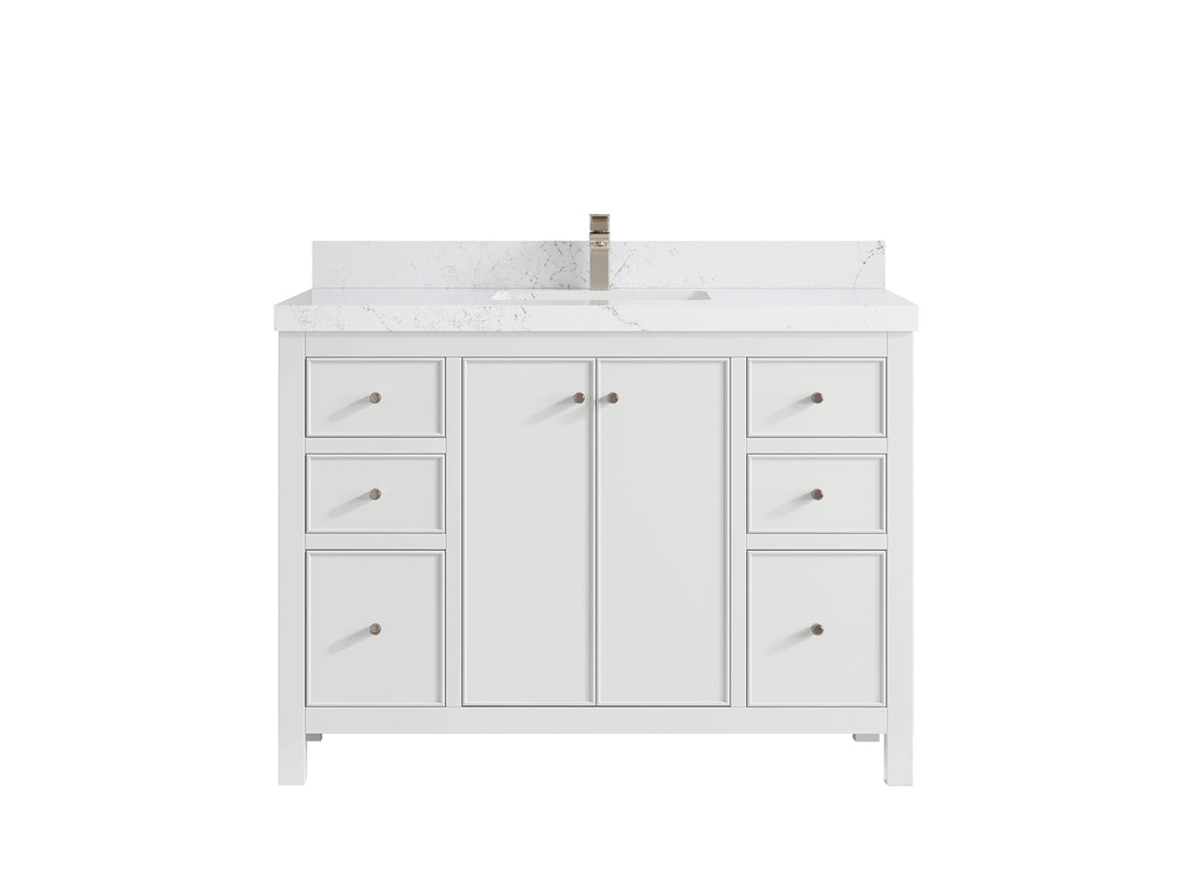 Chicago 48 in. W x 22 in. D Single Sink Bathroom Vanity