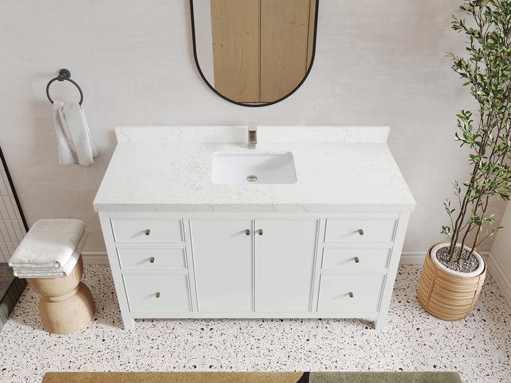 Chicago 60 in. W x 22 in. D Single Sink Bathroom Vanity - photo 30