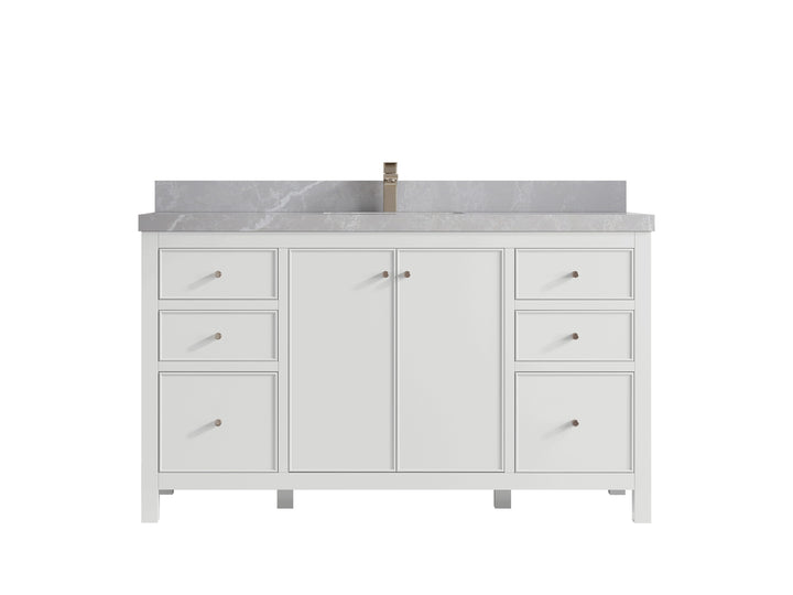 Chicago 60 in. W x 22 in. D Single Sink Bathroom Vanity - photo 33