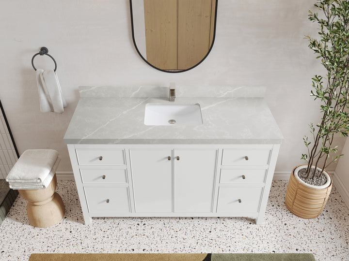 Chicago 60 in. W x 22 in. D Single Sink Bathroom Vanity - photo 32
