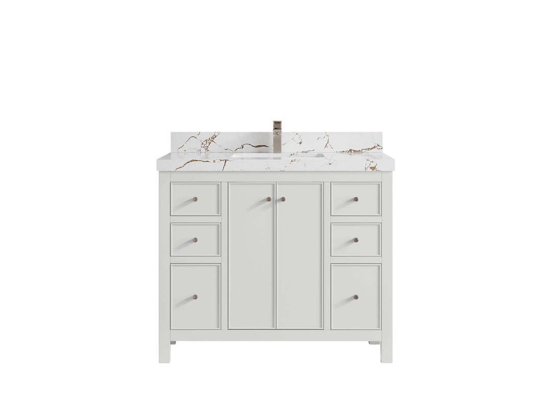 Chicago 42 in. W x 22 in. D Single Sink Bathroom Vanity
