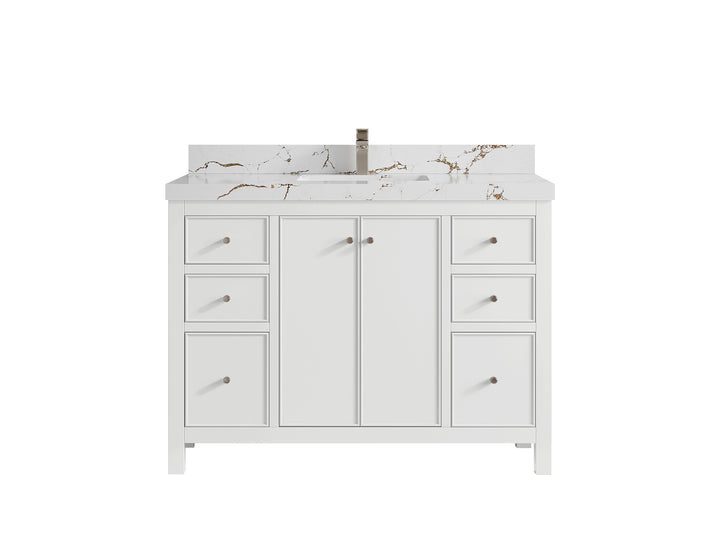 Chicago 48 in. W x 22 in. D Single Sink Bathroom Vanity - photo 35