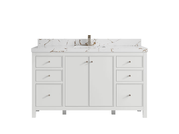 Chicago 60 in. W x 22 in. D Single Sink Bathroom Vanity - photo 37
