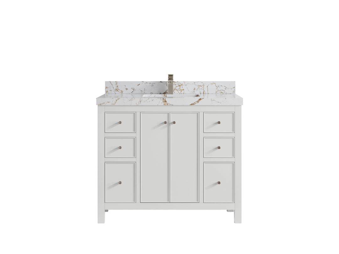 Chicago 42 in. W x 22 in. D Single Sink Bathroom Vanity