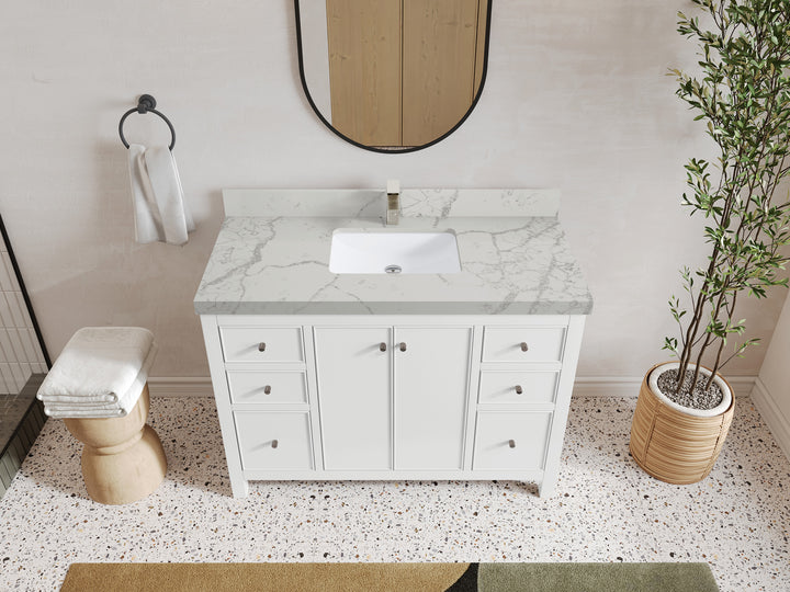 Chicago 48 in. W x 22 in. D Single Sink Bathroom Vanity - photo 40