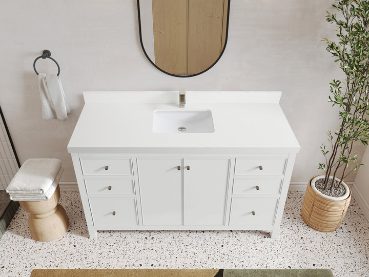 Chicago 60 in. W x 22 in. D Single Sink Bathroom Vanity - photo 44