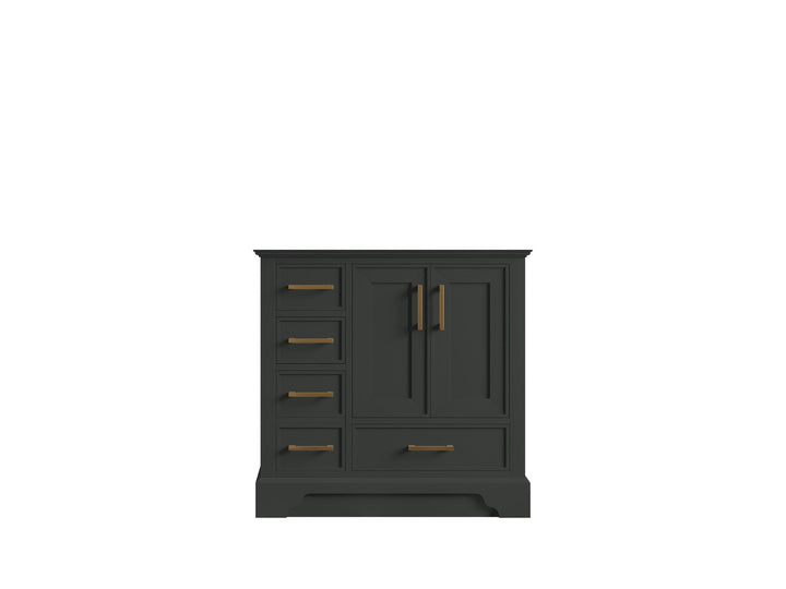 Charlotte 36 in. W x 22 in. D Right Offset Sink Bathroom Vanity - photo 43
