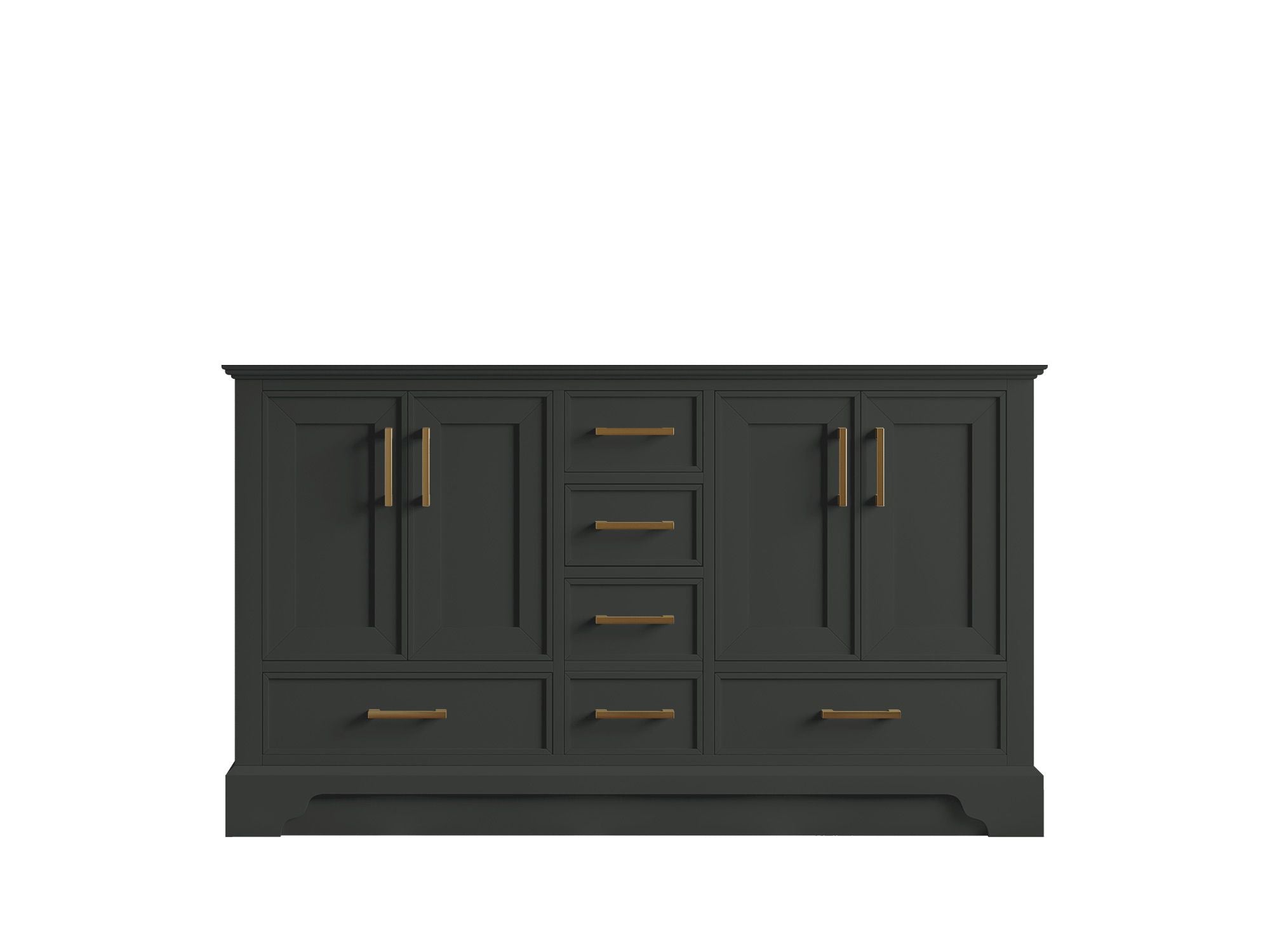 Charlotte 60 in. W x 22 in. D Double Sink Bathroom Vanity