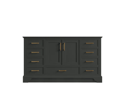 Charlotte 60 in. W x 22 in. D Single Sink Bathroom Vanity
