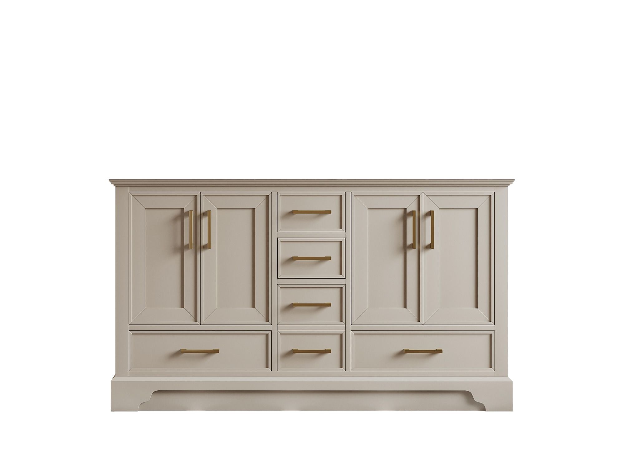 Charlotte 60 in. W x 22 in. D Double Sink Bathroom Vanity