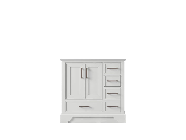 Charlotte 36 in. W x 22 in. D Left Offset Sink Bathroom Vanity - photo 6
