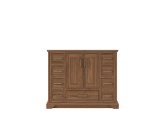 Charlotte 42 in. W x 22 in. D Single Sink Bathroom Teak Wood Vanity - photo 7