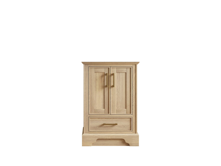 Charlotte White Oak 24 in. W x 22 in. D Single Sink Bathroom Vanity - photo 11