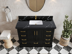 Charlotte 48 in. W x 22 in. D Single Sink Bathroom Vanity - photo 8