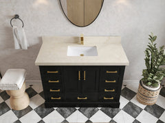 Charlotte 48 in. W x 22 in. D Single Sink Bathroom Vanity - photo 23