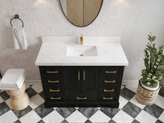 Charlotte 48 in. W x 22 in. D Single Sink Bathroom Vanity - photo 15