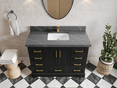 Charlotte 48 in. W x 22 in. D Single Sink Bathroom Vanity