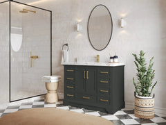 Charlotte 48 in. W x 22 in. D Single Sink Bathroom Vanity - photo 2