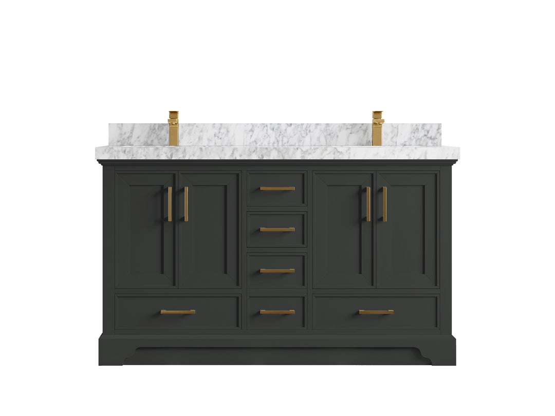 Charlotte 60 in. W x 22 in. D Single Sink Bathroom Vanity