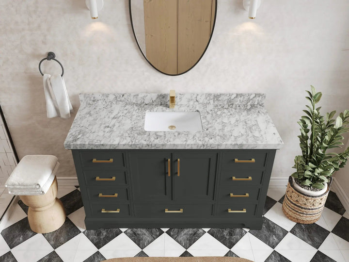 Charlotte 60 in. W x 22 in. D Single Sink Bathroom Vanity - photo 17