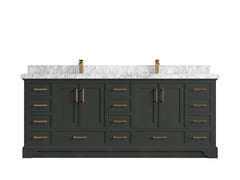 Charlotte 84 in. W x 22 in. D Double Sink Bathroom Vanity - photo 18