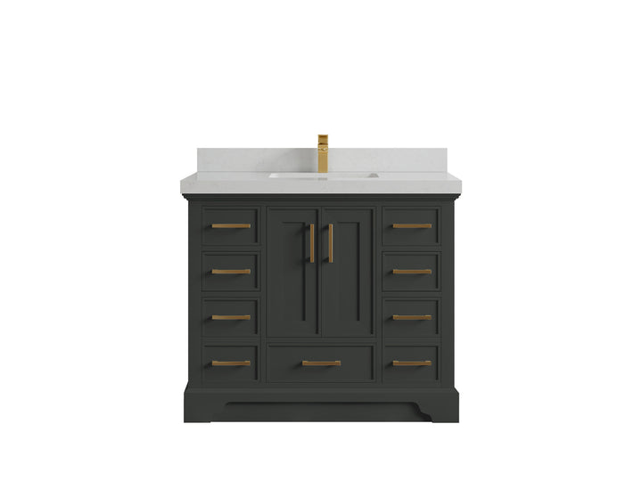 Charlotte 42 in. W x 22 in. D Single Sink Bathroom Vanity - photo 20