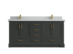 Charlotte 72 in. W x 22 in. D Double Sink Bathroom Vanity - photo 20
