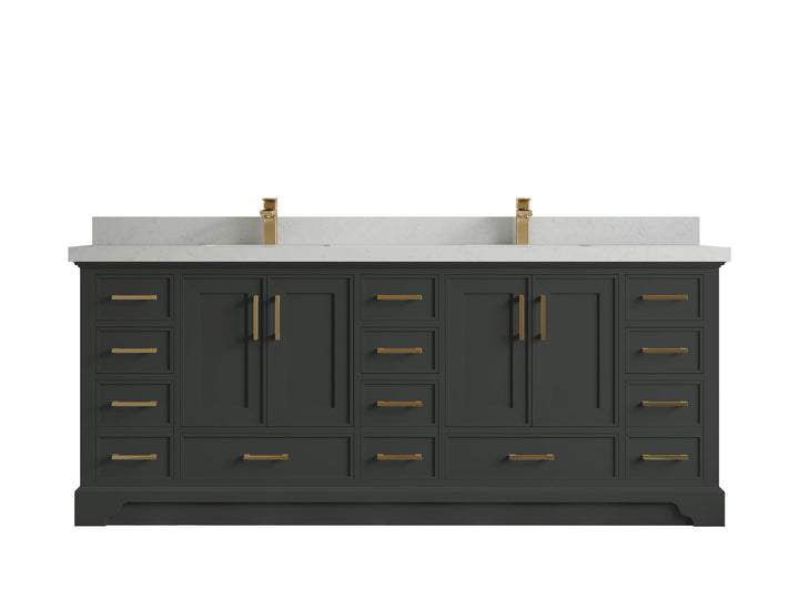 Charlotte 84 in. W x 22 in. D Double Sink Bathroom Vanity - photo 20