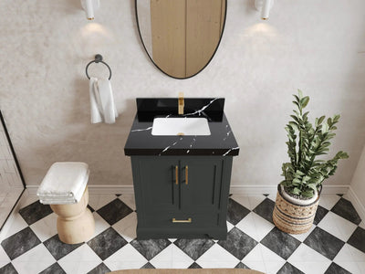 Charlotte 30 in. W x 22 in. D Single Sink Bathroom Vanity