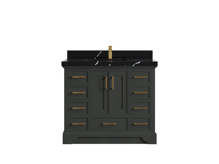 Charlotte 42 in. W x 22 in. D Single Sink Bathroom Vanity - photo 8