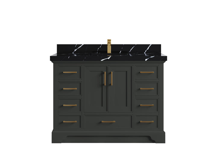Charlotte 48 in. W x 22 in. D Single Sink Bathroom Vanity - photo 8