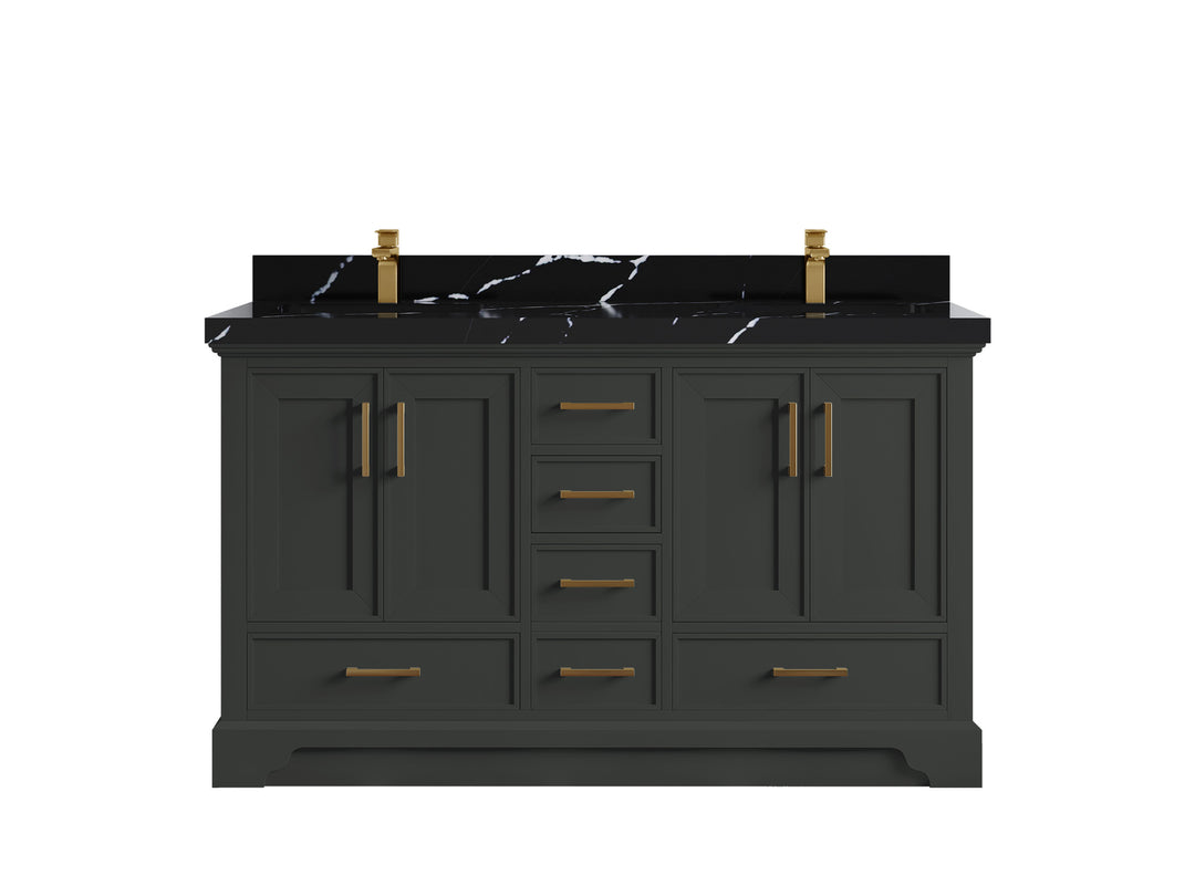 Charlotte 60 in. W x 22 in. D Single Sink Bathroom Vanity