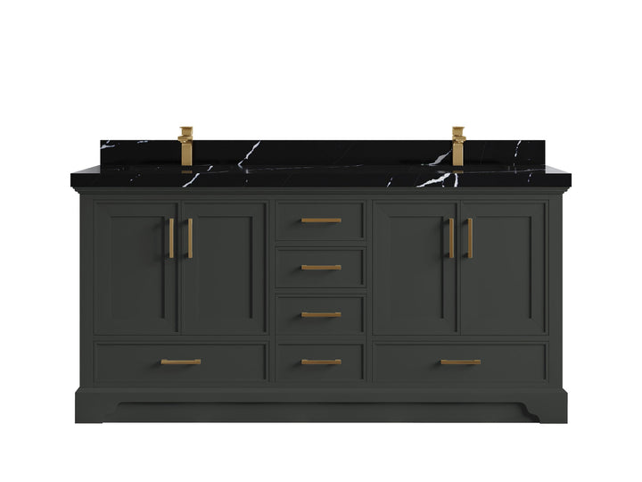 Charlotte 72 in. W x 22 in. D Double Sink Bathroom Vanity - photo 8