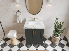 Charlotte 30 in. W x 22 in. D Single Sink Bathroom Vanity - photo 9