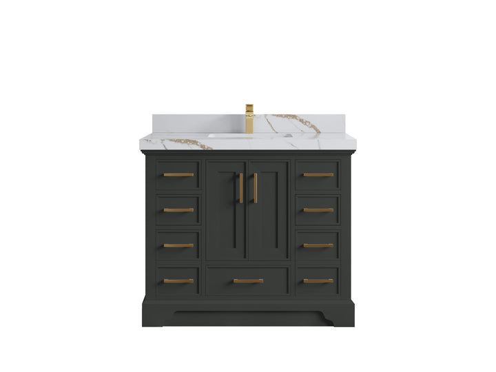 Charlotte 42 in. W x 22 in. D Single Sink Bathroom Vanity - photo 10