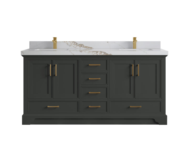Charlotte 72 in. W x 22 in. D Double Sink Bathroom Vanity - photo 10