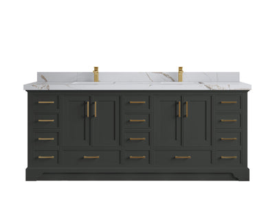 Charlotte 84 in. W x 22 in. D Double Sink Bathroom Vanity