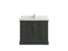 Charlotte 42 in. W x 22 in. D Single Sink Bathroom Vanity - photo 1