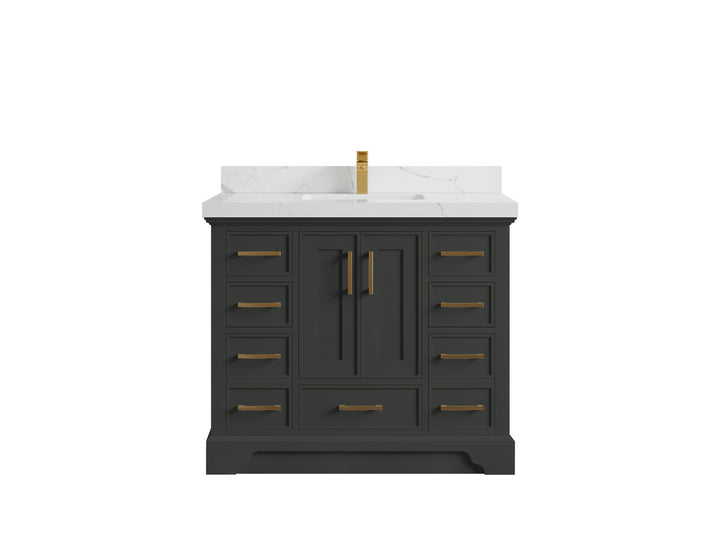 Charlotte 42 in. W x 22 in. D Single Sink Bathroom Vanity - photo 12