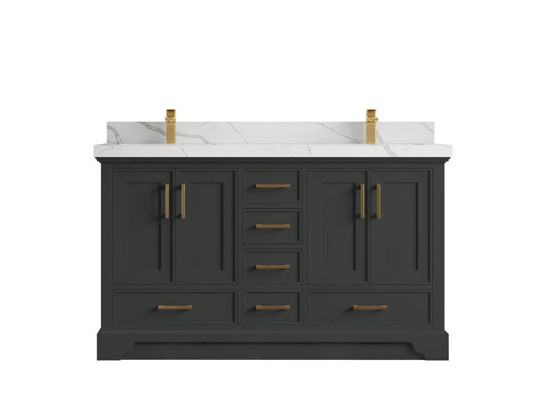 Charlotte 60 in. W x 22 in. D Single Sink Bathroom Vanity