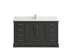 Charlotte 60 in. W x 22 in. D Single Sink Bathroom Vanity - photo 1