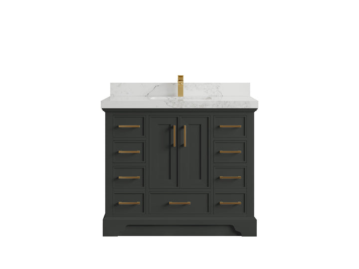 Charlotte 42 in. W x 22 in. D Single Sink Bathroom Vanity - photo 14