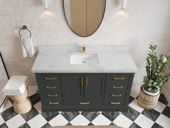 Charlotte 60 in. W x 22 in. D Single Sink Bathroom Vanity - photo 13