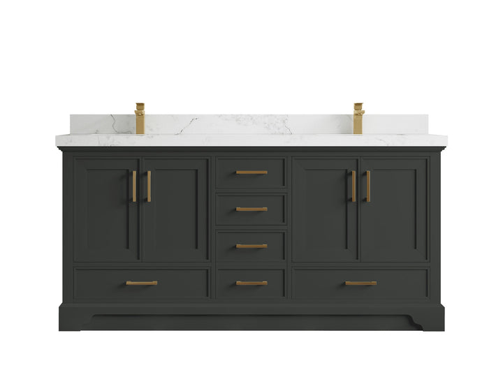 Charlotte 72 in. W x 22 in. D Double Sink Bathroom Vanity - photo 14