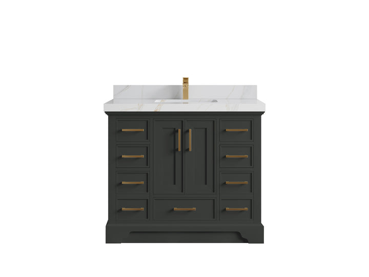 Charlotte 42 in. W x 22 in. D Single Sink Bathroom Vanity - photo 16