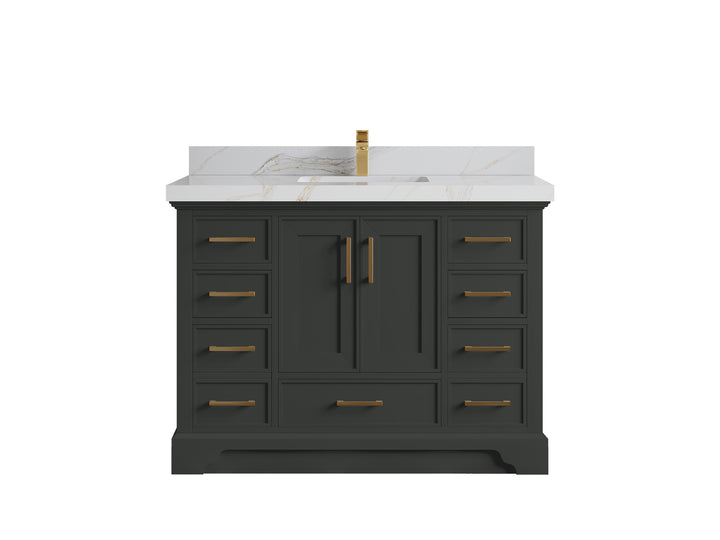Charlotte 48 in. W x 22 in. D Single Sink Bathroom Vanity - photo 16