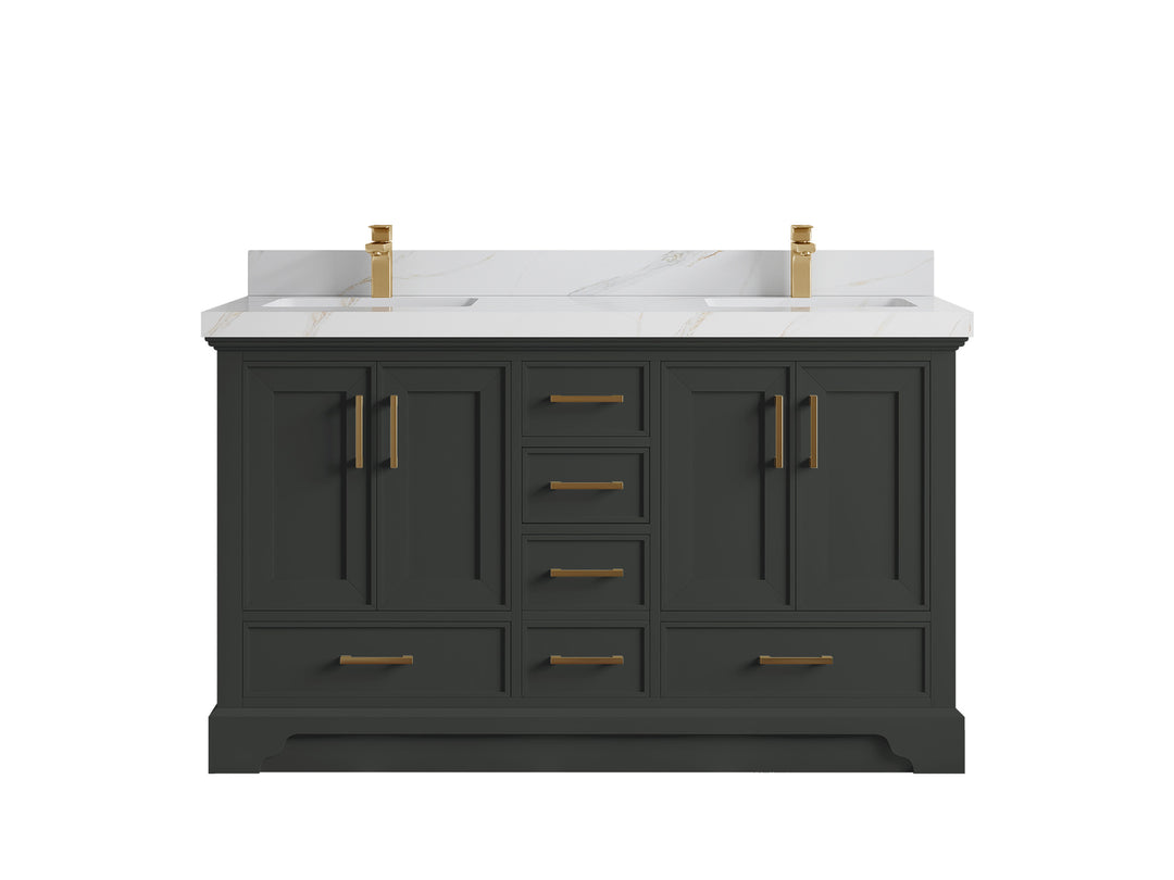 Charlotte 60 in. W x 22 in. D Single Sink Bathroom Vanity
