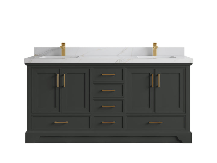 Charlotte 72 in. W x 22 in. D Double Sink Bathroom Vanity - photo 16