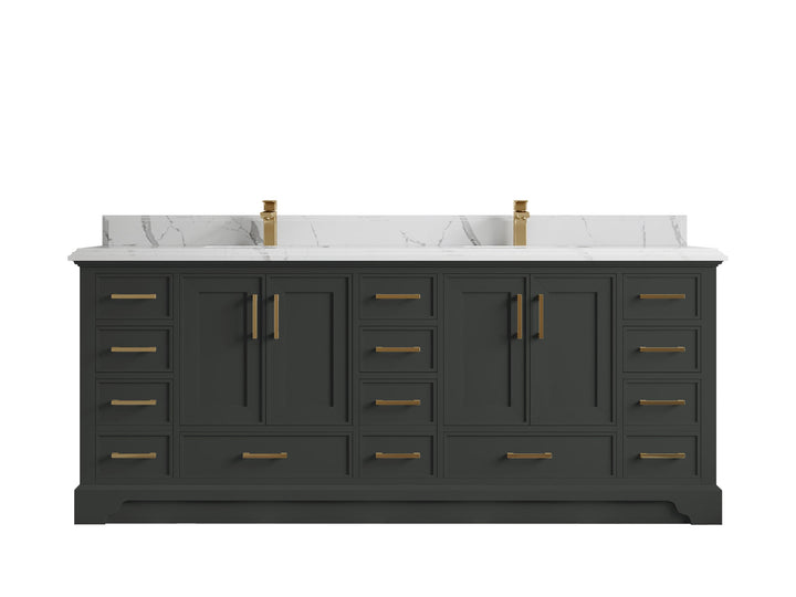 Charlotte 84 in. W x 22 in. D Double Sink Bathroom Vanity - photo 22