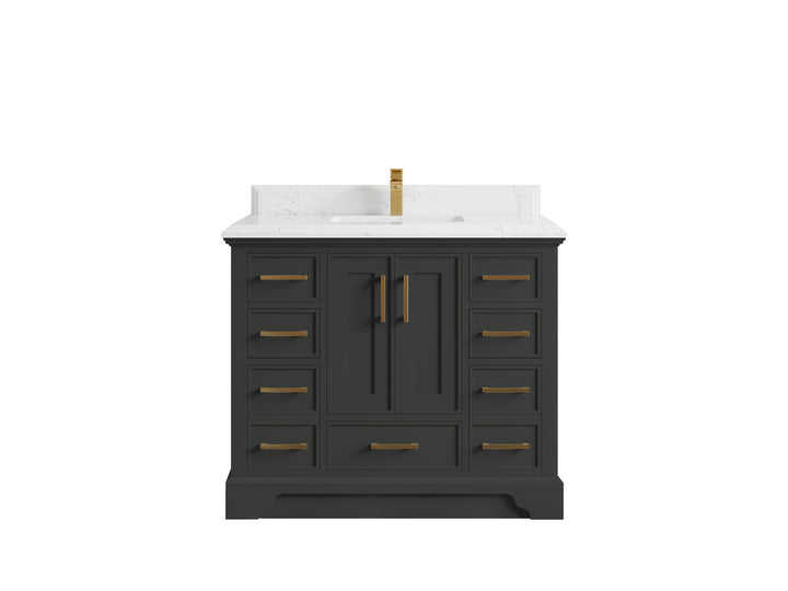 Charlotte 42 in. W x 22 in. D Single Sink Bathroom Vanity - photo 24